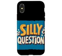 Costume de Questions idiotes vibrantes pour Adultes et Enfants Coque pour iPhone X/XS