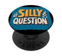 Costume de Questions idiotes vibrantes pour Adultes et Enfants PopSockets PopGrip Adhésif