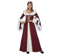 California Costumes 01460M Royal Storybook Queen Game of Thrones Costumes taille adulte, uni, rouge, M