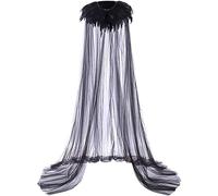 Costume de Reine Méchante 1 Pc, Cape, , Taille Unique, Cape de Plumes