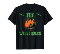 Costume de reine sorcière pour femmes et filles - Pyjama assorti pour Halloween T-Shirt
