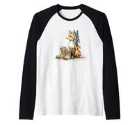 Costume de Renard Militaire avec Look américain tragique Manche Raglan