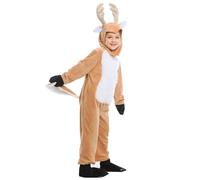 Costume de renne de Noël | Costume de renne de Noël - Vêtement de cosplay - Combinaison mignonne qui attire l'attention pour les élèves de 3 à 13 ans, filles, garçons, étudiants
