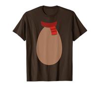 Costume de Renne de Noël Rudolph au Nez Rouge T-Shirt