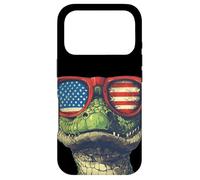 Costume de Reptile Patriotique pour Les Fans de Crocodiles et de lézards Coque pour iPhone 17 Pro
