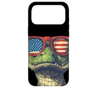 Costume de Reptile Patriotique pour Les Fans de Crocodiles et de lézards Coque pour iPhone 17 Pro Max