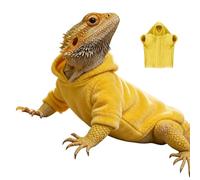 Costume de reptile - Vêtement de dragon barbu fait à la main pour caméléon, gecko, iguane, promenade en plein air, aventures de terrarium, tenue pour animaux de compagnie pour propriétaires et