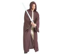 Costume De Robe Jedi À Capuche Star WARS Pour Adulte Taille Unique