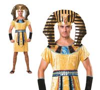 Costume De Roi Égyptien Adulte Pharaon Grec Ancien Tenue Pour Hommes Neuve