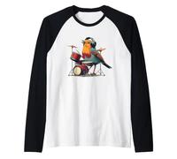 Costume de Rouge-Gorge avec Batterie et écouteurs Manche Raglan
