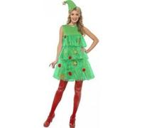 Costume de sapin de Noël pour femme - L or G