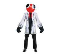 Costume De Scientifique Rouge Des Amis Arc-En-Ciel | L/XL