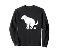 Costume de silhouette de chien amusant pour les amoureux des chiens Sweatshirt