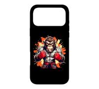 Costume de Singe d'arts Martiaux Cool en colère, Singe, Primate, Muai Thai Coque pour iPhone 17 Pro Max