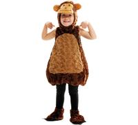 Costume de singe pour enfants costume d'animal brun 3-4 ans (98-110 cm)