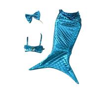 Costume de sirène de chat | Costume avec bandeau d'arc et haut de cou licou | Costumes de queue de poisson pour chaton de chiot | Des accessoires de photo drôles créatifs pour les chiens et les chats,