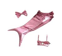 Costume De Sirène pour Chats - Vêtements De Chat avec Bandeau d'arc Et Haut De Cou Licou, Tenue De Chaton pour Chiot Et Catto, Accessoires De Photo Drôles Créatifs