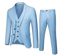 Costume de smoking 3 pièces pour homme Costume de mariage avec deux boutons Costume décontracté avec col châle Costume formel de mariage Ensemble de smoking de mariage Blazer et pantalon