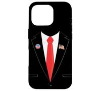 Costume de Smoking pour la fête des présidents Trump Pin Costume 2020 Coque pour iPhone 16 Pro