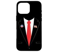 Costume de Smoking pour la fête des présidents Trump Pin Costume 2020 Coque pour iPhone 16 Pro Max