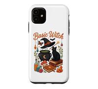 Costume de sorcière Basique pour Halloween, Citrouille, Squelette, fantôme, Horreur Coque pour iPhone 11