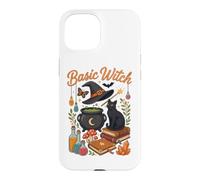 Costume de sorcière Basique pour Halloween, Citrouille, Squelette, fantôme, Horreur Coque pour iPhone 15