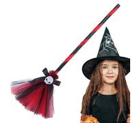Costume de sorcière pour fille - Costume de sorcière féerique pour fille - Accessoire de sorcière pour enfants de 3 à 12 ans - Pour Halloween, fête costumée, fête à thème, jeu de rôle