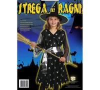 Costume De Sorcière - Taille 5-7 Ans Noir