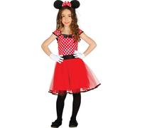 costume de souris de bande dessinée pour les filles taille 98 - 146, taille:110/116