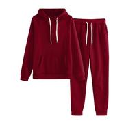 Costume de Sport Femmes Solide et survêtement Sweat à Capuche Femmes Costumes Ensembles Cartes