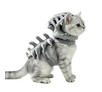 Costume de squelette de dinosaure en 3D pour chat | Déguisement d'animal pour les fêtes, fêtes, célébrations, vêtements quotidiens, maison, penderie pour chat,