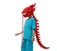 Costume de squelette de dinosaure - Tenue en peluche - Costume réaliste de Spinoaurus - Combinaison douce et portable - Pour et adultes - Cosplay pour les fêtes, Halloween, événement familial