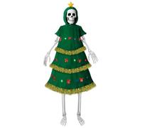 Costume de squelette de Noël en feutre pour sapin de Noël de 2,4 m