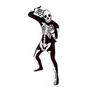Morphsuits Déguisement Squelette Homme Phosphorescent, Déguisement Halloween Homme, Taille M