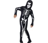 Costume De Squelette Pour Enfant, Garçons, Fête D'Halloween, Tenue Fantaisie
