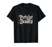 Costume de Style Gothique pour Les Amoureux Jolis mais mortels T-Shirt