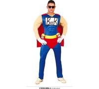 Costume de super-héros Beerman pour homme taille M - XL, taille:M