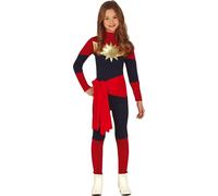Costume de super-héros pour fille, taille:128/134