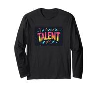 Costume de Talent Vibrant Manche Longue