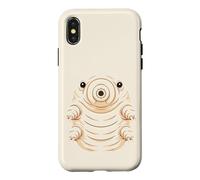 Costume de Tardigrade Mignon Ours d'eau Microbiologie Coque pour iPhone X/XS