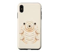 Costume de Tardigrade Mignon Ours d'eau Microbiologie Coque pour iPhone XS Max