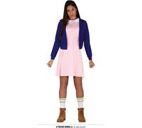 Costume de télépathe jeune femme rose-bleu pour Halloween