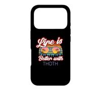 Costume de Thoth/Dieu égyptien / « Life is Better with Thoth! » Coque pour iPhone 17 Pro