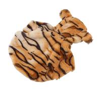 Costume de Tigre de Chien, Costume d'animaux pour Chiens Pet White Tiger Cosplay Cost Clats Hoodie Tenues Tiger pour Mignons Vêtements d'hiver Chaud Les Petits et Moyens (S)