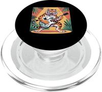 Costume de Tigre Rock Star Rock and Roll Tigre imprimé Tigre PopSockets PopGrip pour MagSafe