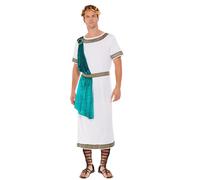 Costume De Toge Romain Pour Homme Dieu Grec Jules César Tenue De Fête Adulte