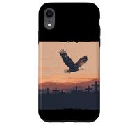 Costume de Tombe tragique avec Aigle américain pour Les Fans symboliques Coque pour iPhone XR