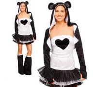 Costume De Tutu Panda Pour Femmes Animaux De Zoo Sexy Robe Fantaisie UK 4-18
