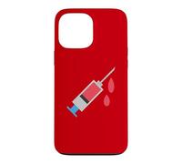Costume de Vaccination seringue Coque pour iPhone 13 Pro Max