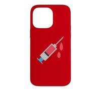 Costume de Vaccination seringue Coque pour iPhone 14 Pro Max
